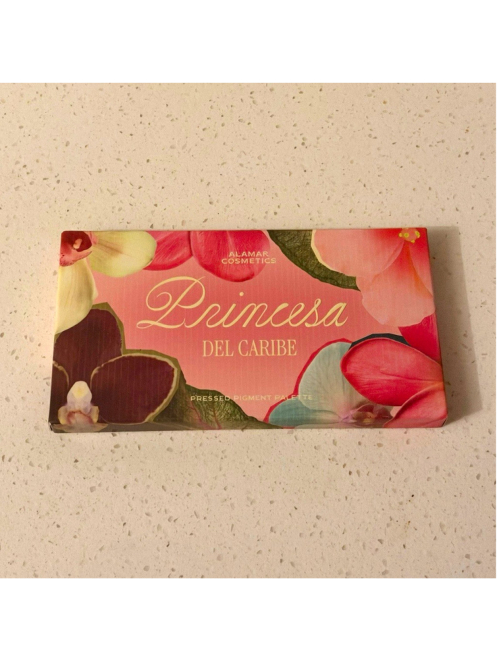 Alamar Cosmetics Princesa Del Caribe Pressed Pigment Palette, Pressed Powder